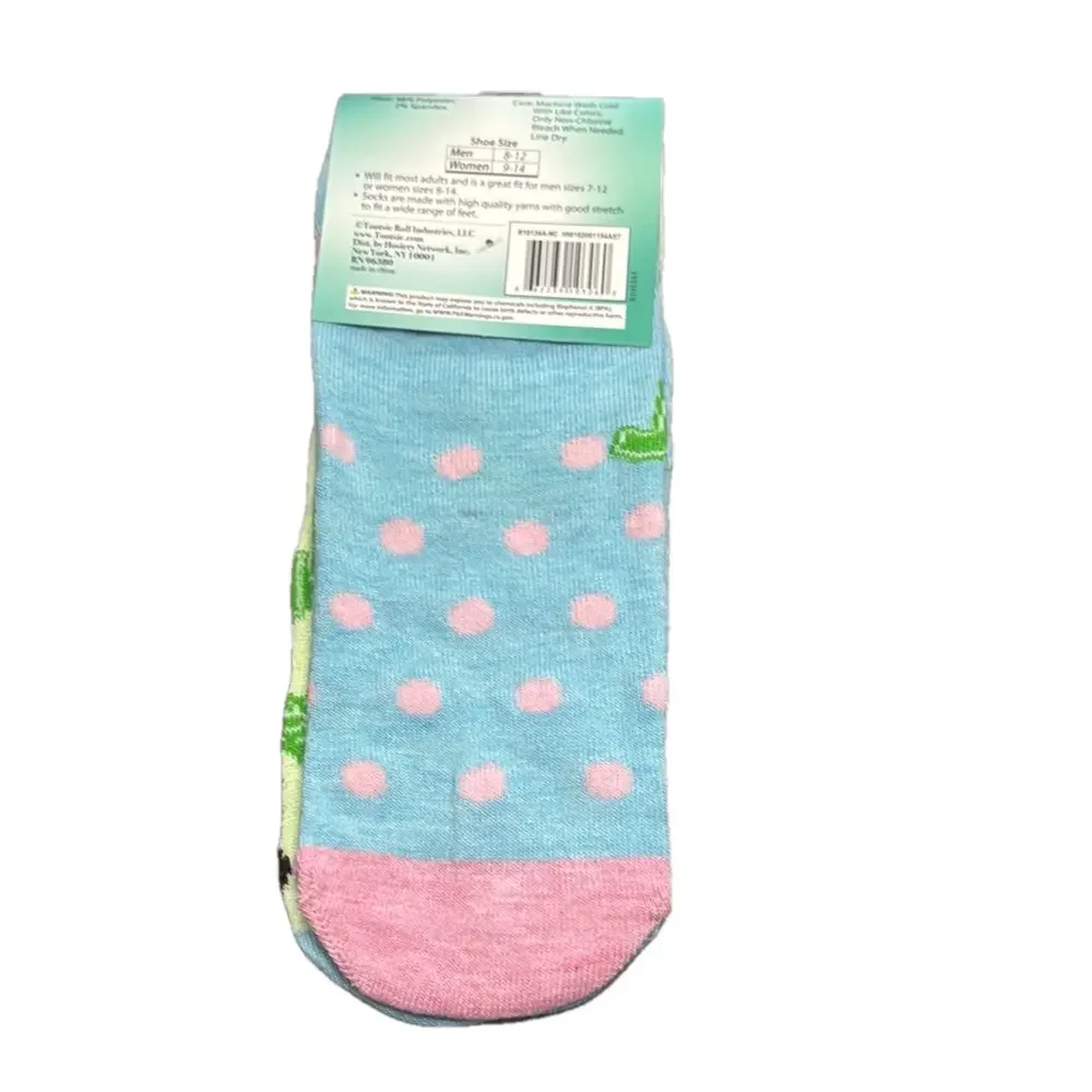 Junior Mints Pair of Two Fun Ankle Socks NWT